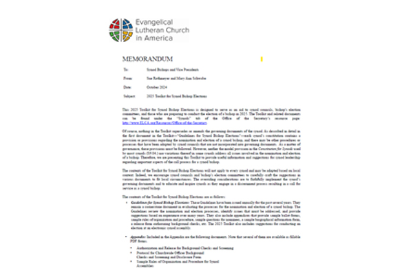 2024 Toolkit for Synod Bishop Elections PDF