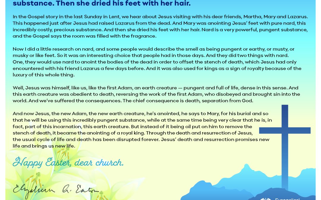 Bishop Eaton's Easter Message 2025 - English