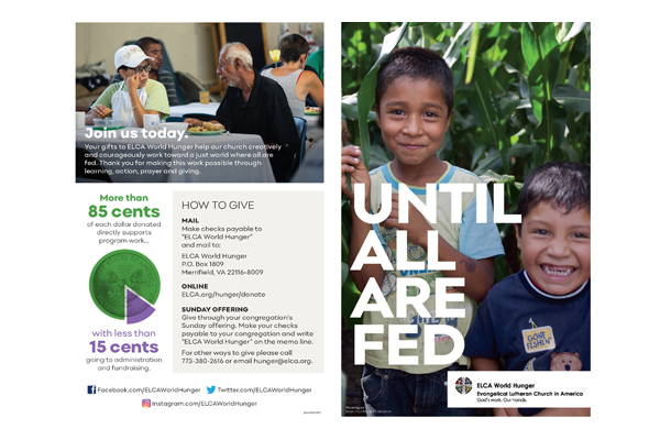 ELCA World Hunger Brochure