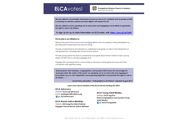 ELCA Votes
