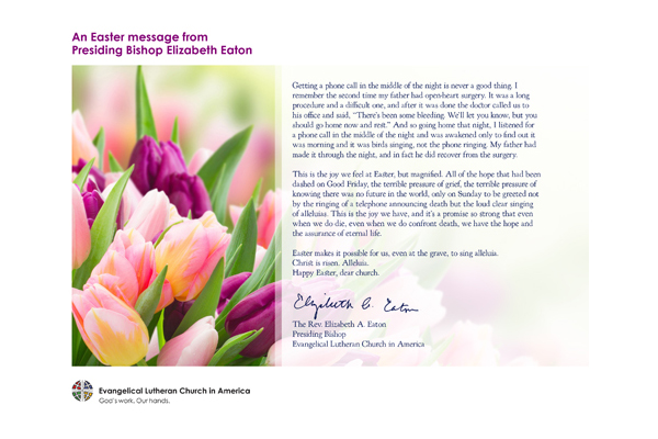 Easter 2019 Message