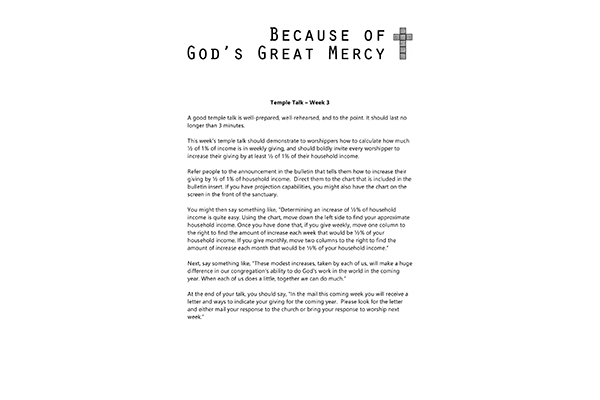 Worship Talk 3