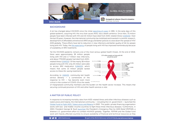 Global Health – HIV/AIDS (2020)