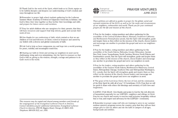 June 2023 Letter